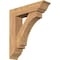 Ekena Millwork Imperial Traditional Smooth Bracket w/ Offset Brace, Western Red Cedar, 7 1/2"W x 30"D x 34"H BKT0806X30X34IMP01SWR - alternate 1